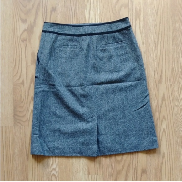 LOFT Wool Tweed Pencil Skirt - Picture 2 of 3